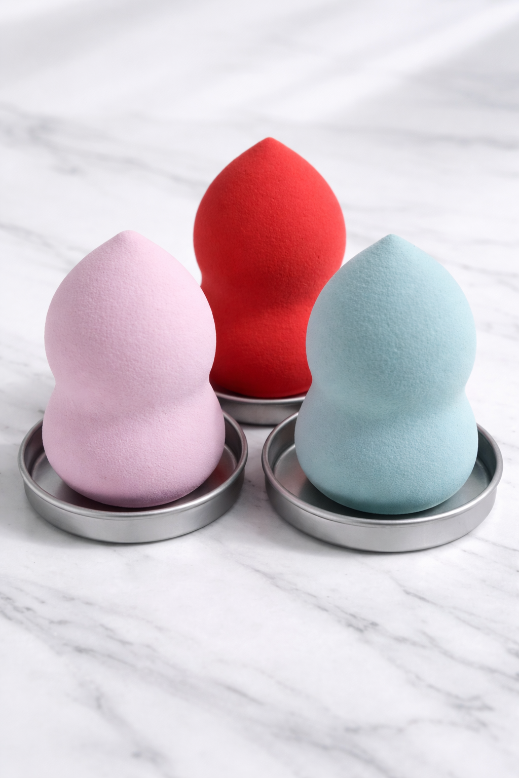 Premium Professional Makeup Blender Set – Pack of 3 | Ultra-Soft, Flawless Finish Beauty Sponges