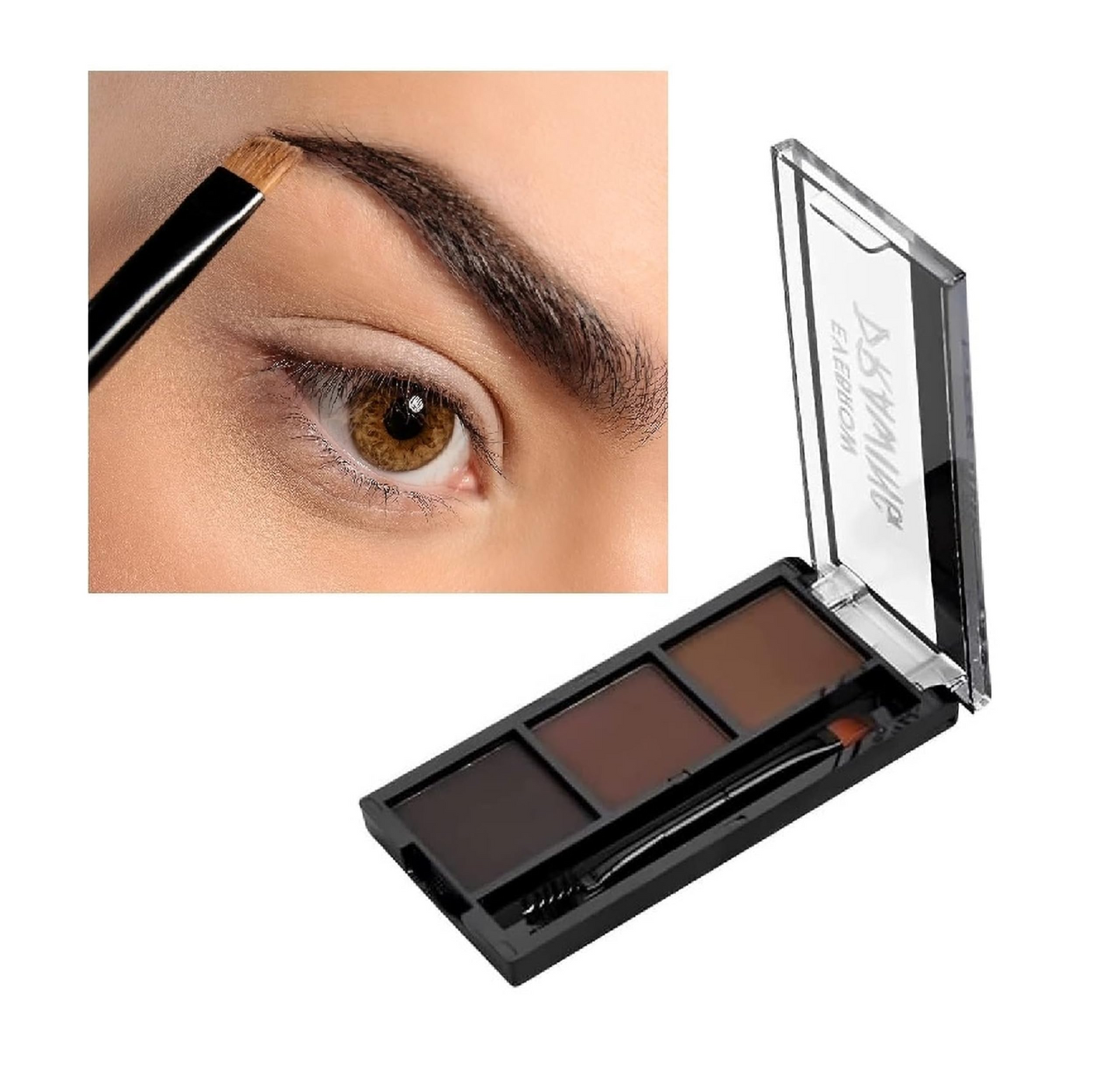 Glamorous Face 3 Color Eyebrow Powder Kit