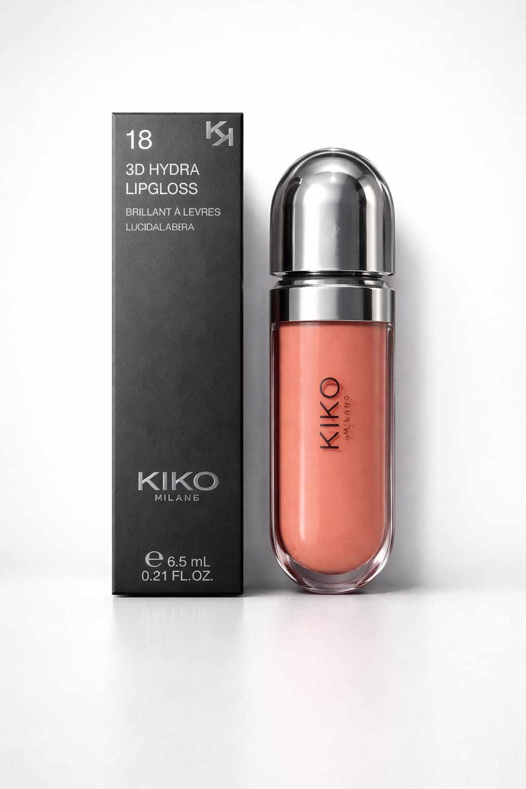 KIKO Milano 3D Hydra Lipgloss – Ultra Shine, Plumping & Deep Hydration Gloss (6.5ml)