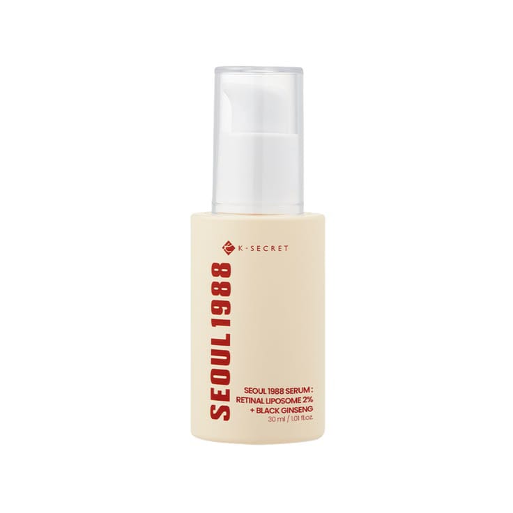 K-Secret Seoul 1988 Retinol & Black Ginseng Serum – 30ml