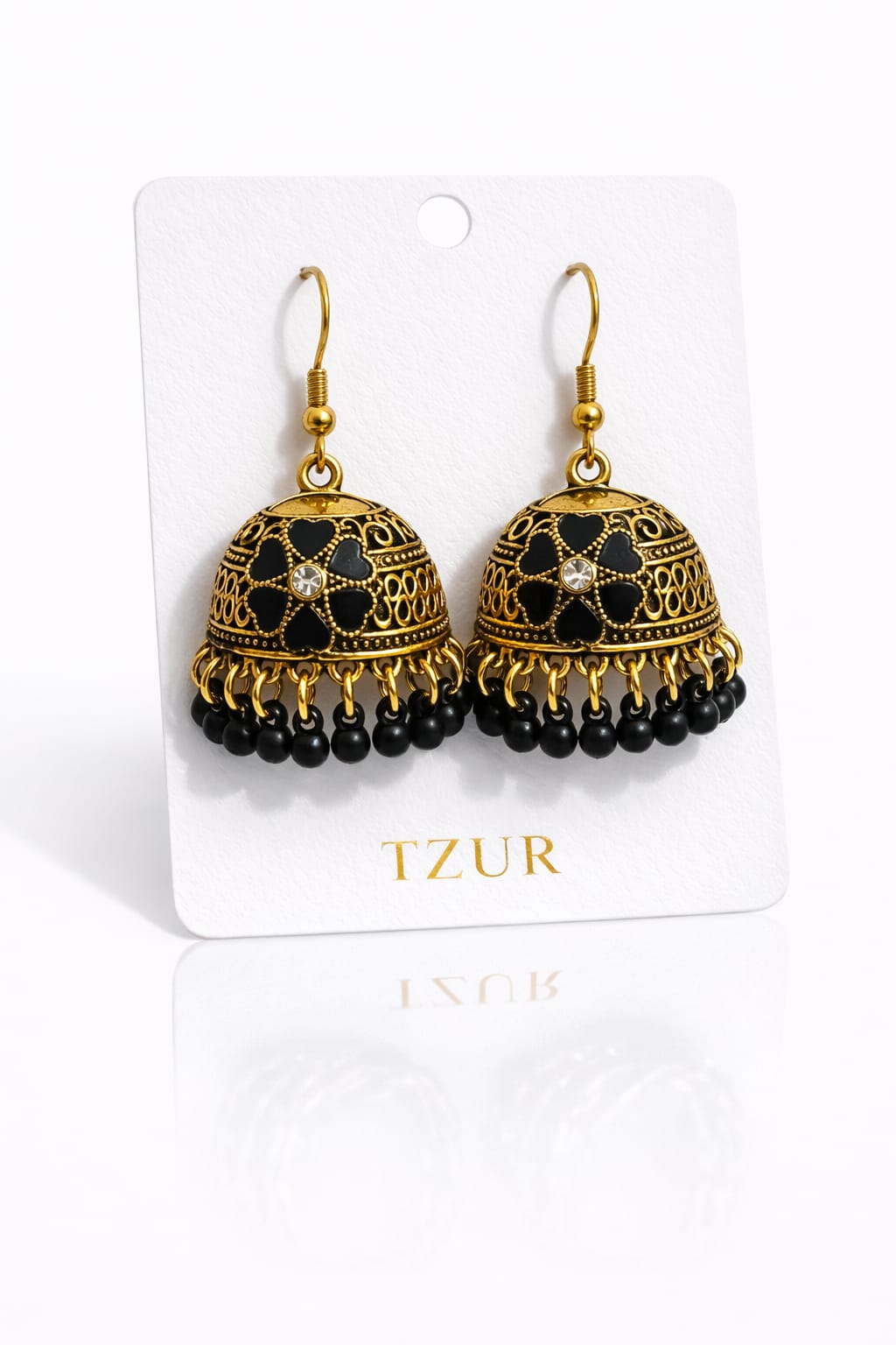 Elegant Ethnic Single Jhumka + EID SPEACIAL GIFT FROM TZUR