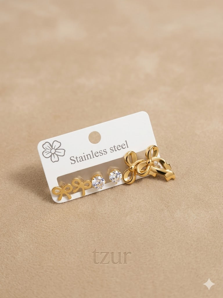 Premium Stainless Steel Stud + EID SPEACIAL GIFT FROM TZUR
