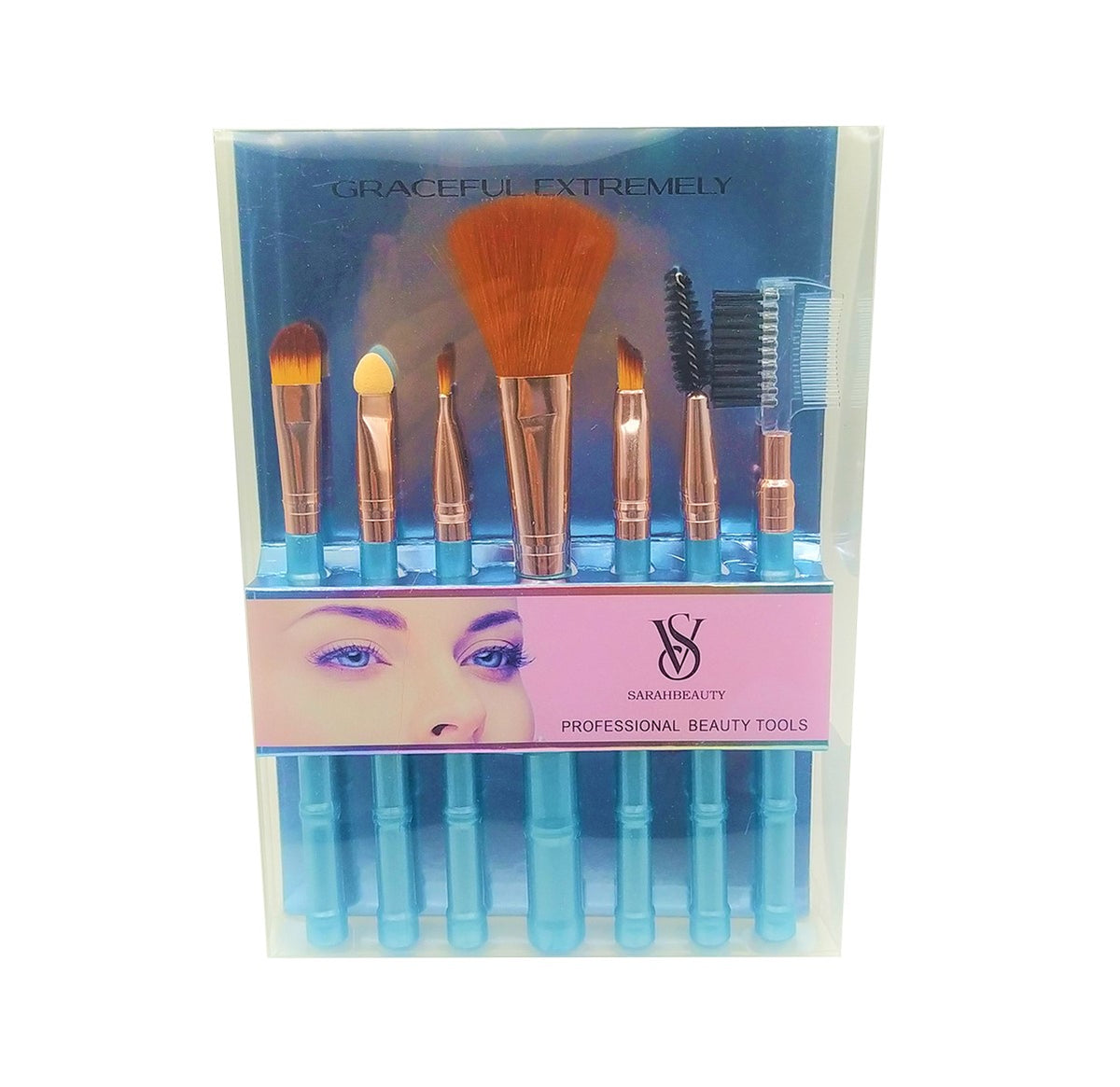 MAKEUP BRUSH SET - 7 PIECES