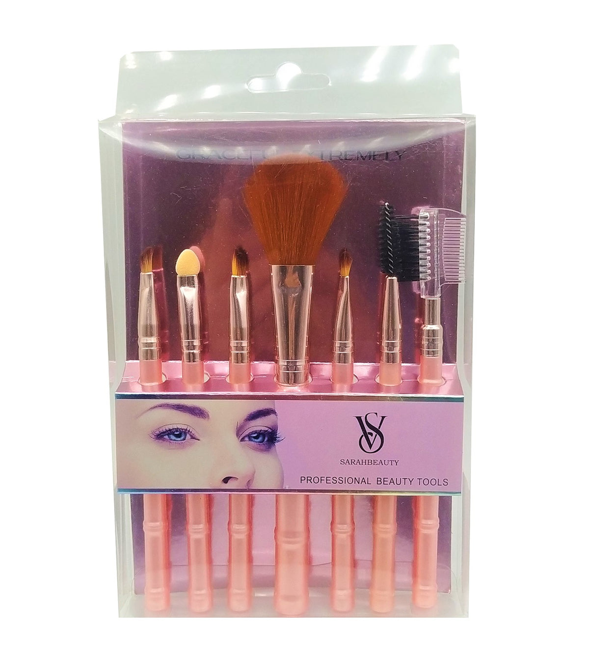 MAKEUP BRUSH SET - 7 PIECES