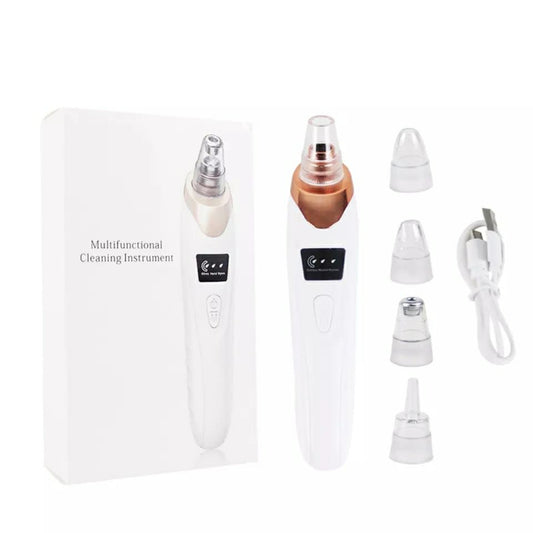 Electric Blackhead Remover | Vacuum Acne & Pore Cleaner | 5 Heads Suction Machine