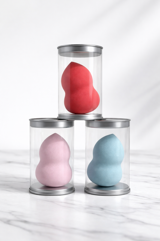 Premium Professional Makeup Blender Set – Pack of 3 | Ultra-Soft, Flawless Finish Beauty Sponges