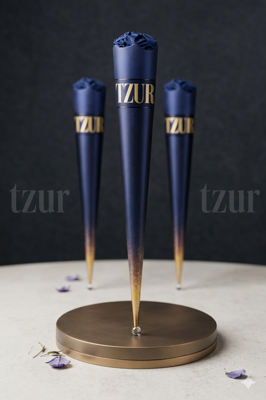 TZUR Luxury Organic Henna Cone – Deep Stain & Smooth Flow (Limited Edition)