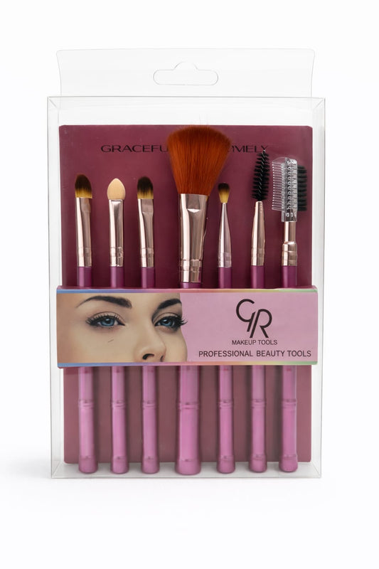 MAKEUP BRUSH SET - 7 PIECES