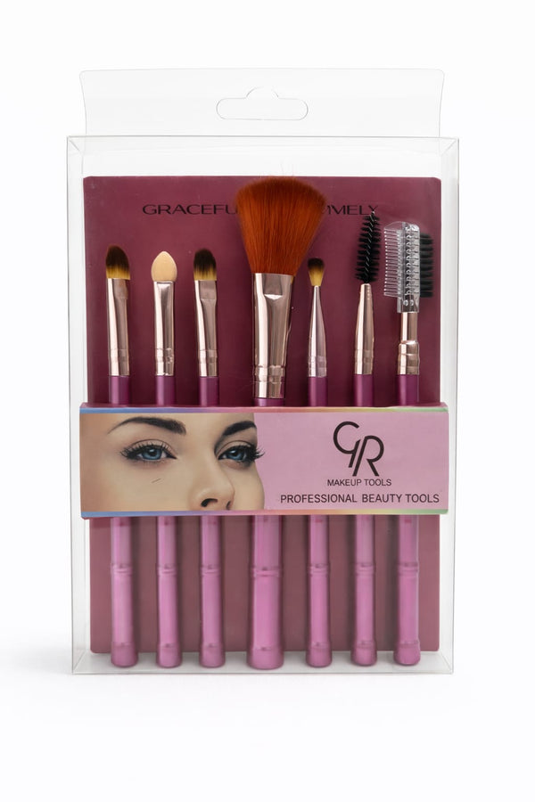 MAKEUP BRUSH SET - 7 PIECES