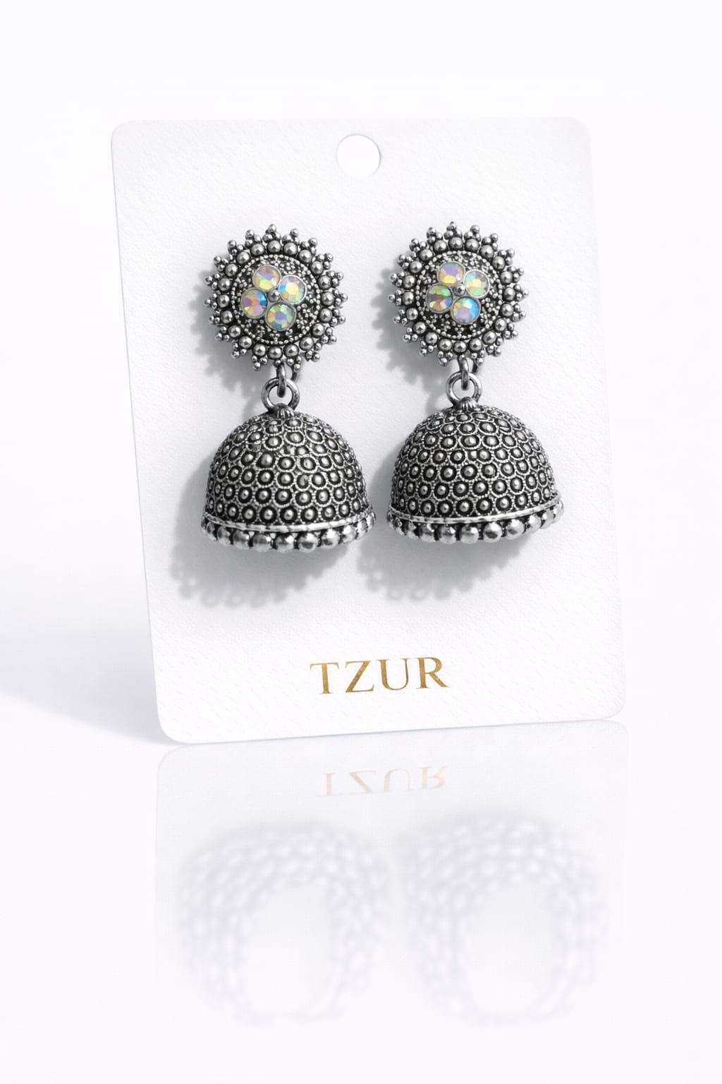 Beautiful traditional jhumka-style earrings  + EID SPEACIAL GIFT FROM TZUR
