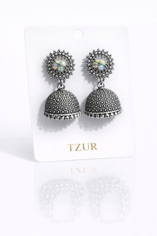 Beautiful traditional jhumka-style earrings  + EID SPEACIAL GIFT FROM TZUR