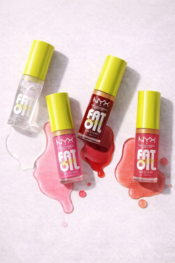 NYX Fat Oil Lip Drip – Ultra-Glossy Hydrating Lip Oil for Plump, Juicy Lips