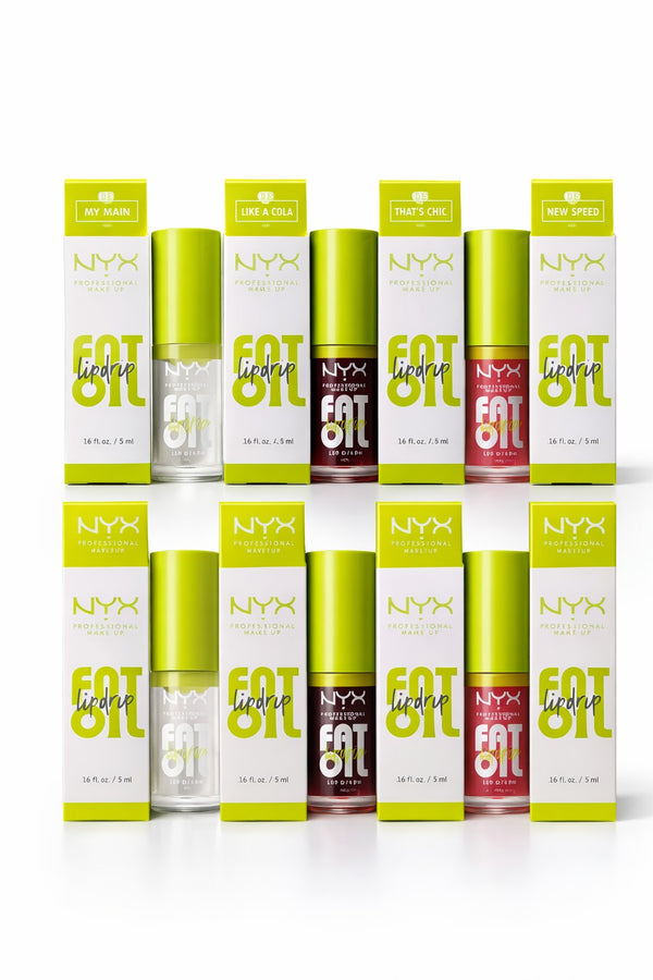 NYX Fat Oil Lip Drip – Ultra-Glossy Hydrating Lip Oil for Plump, Juicy Lips
