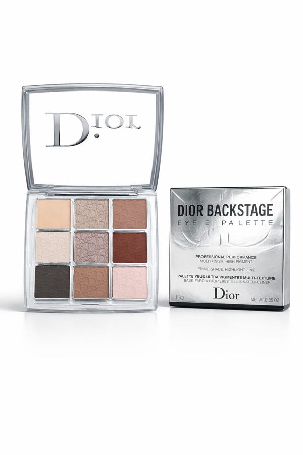 Dior Backstage Eyeshadow Palette – 9 Ultra-Pigmented Shades | Pro-Level Blendable Eye Makeup
