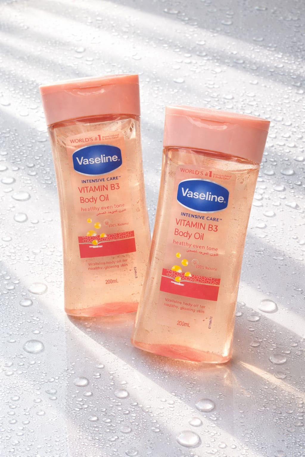 Vaseline Vitamin B3 Body Oil – Deep Hydration & Even Tone Glow