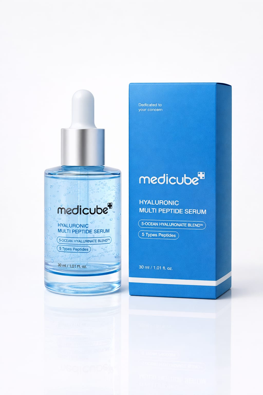 Medicube Hyaluronic Multi Peptide Serum – Deep Hydration & Firming Glass Skin Essence