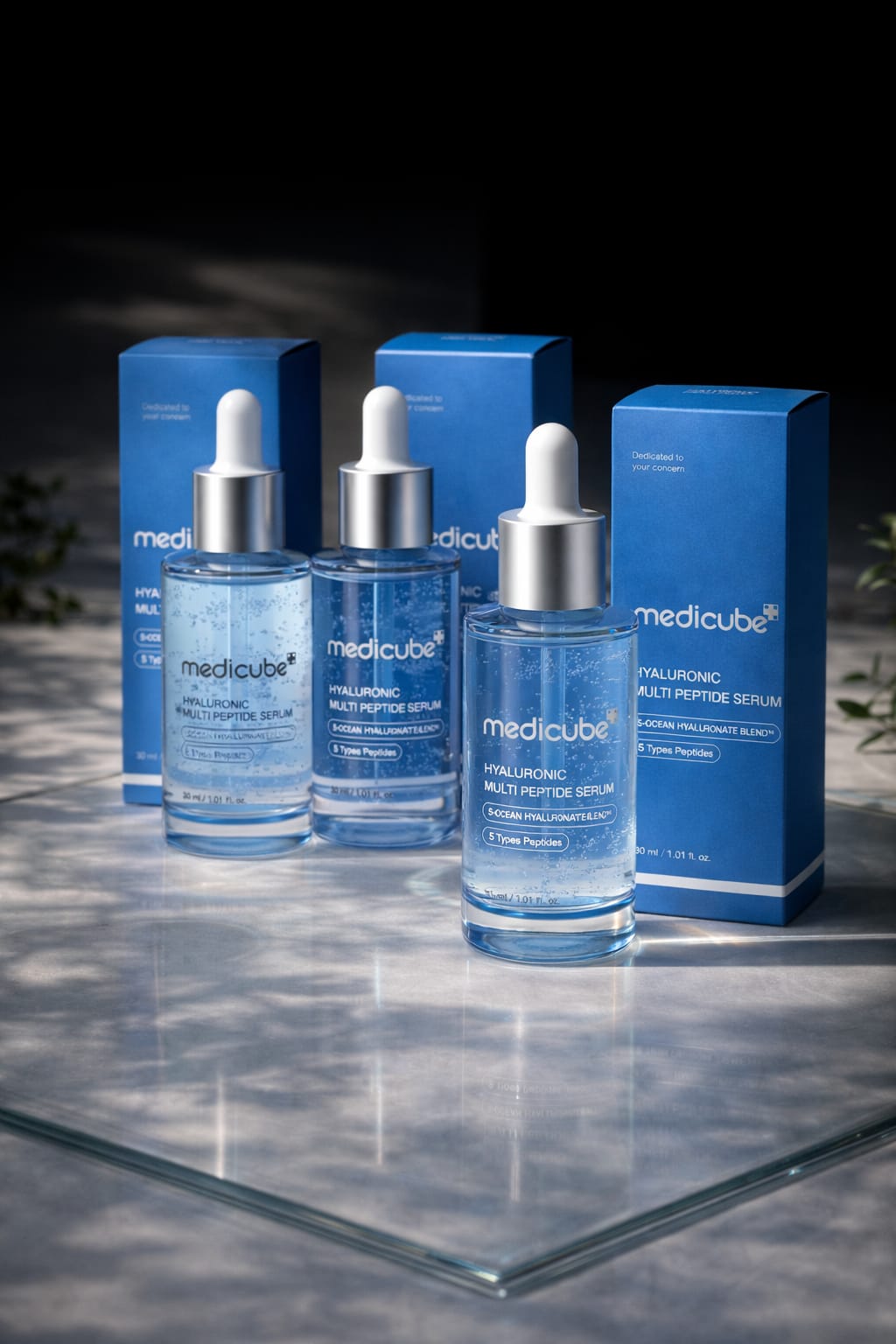 Medicube Hyaluronic Multi Peptide Serum – Deep Hydration & Firming Glass Skin Essence