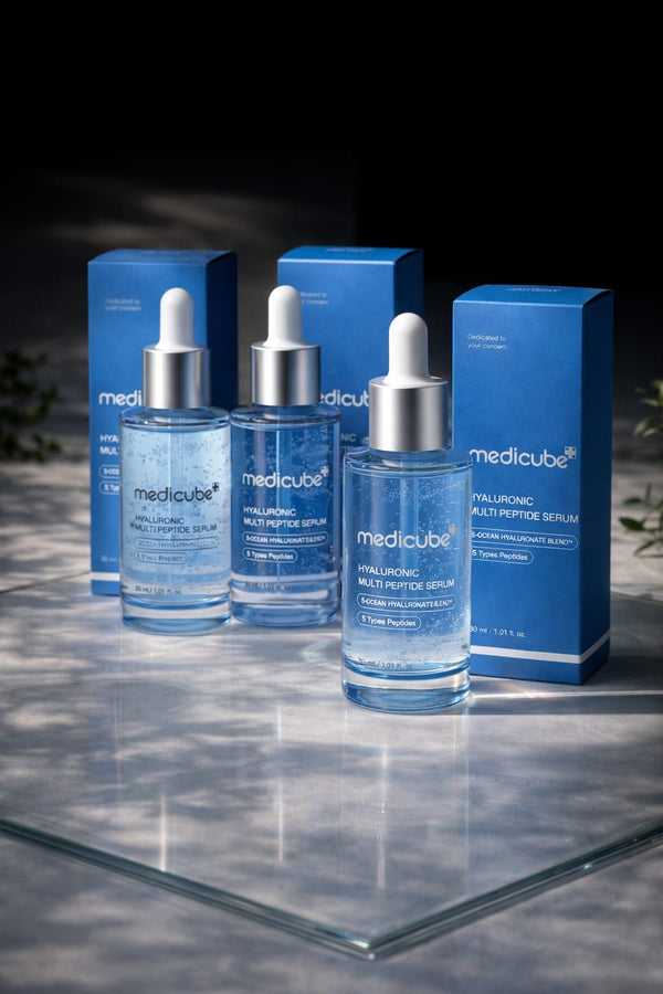 Medicube Hyaluronic Multi Peptide Serum – Deep Hydration & Firming Glass Skin Essence