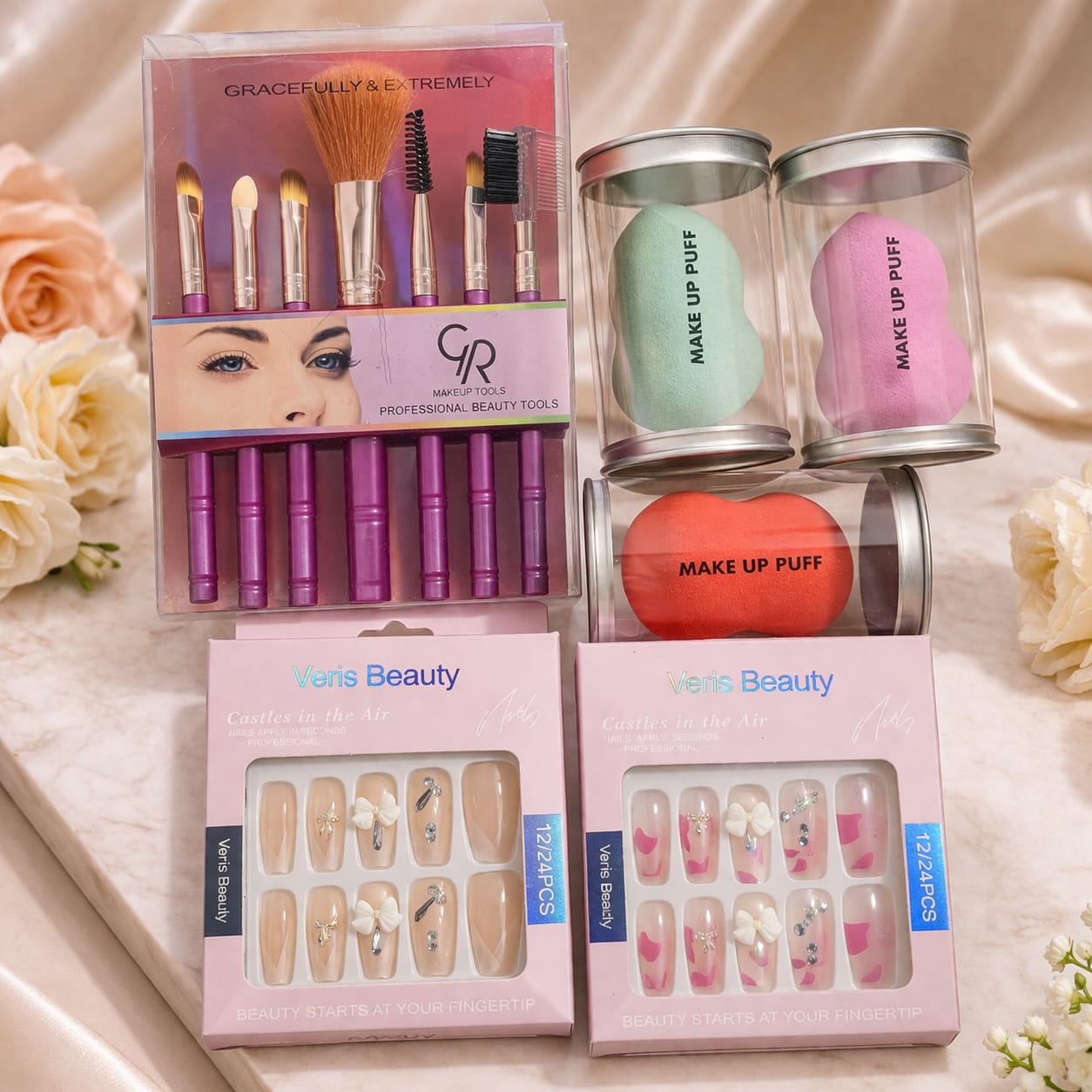 The Ultimate Glam & Glow Essentials Bundle | With FREE Luxury Gifts