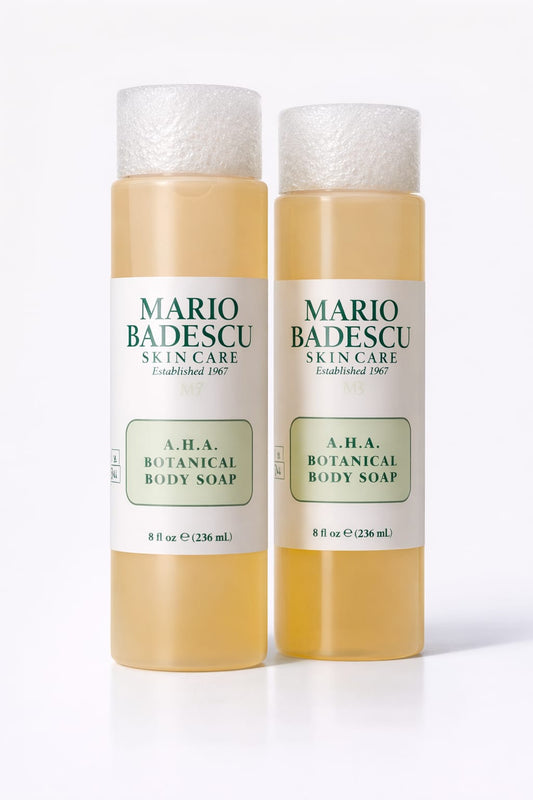 Mario Badescu AHA Botanical Body Soap – Smooth, Clear & Glowing Skin - Rough skin out. Smooth, glowing skin in.