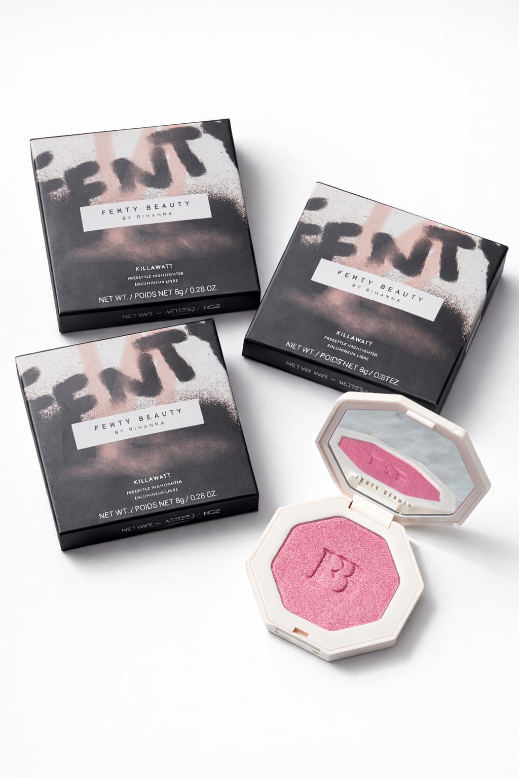 Fenty Beauty Killawatt Freestyle Highlighter – Original Glow Compact (Long-Lasting Radiance)