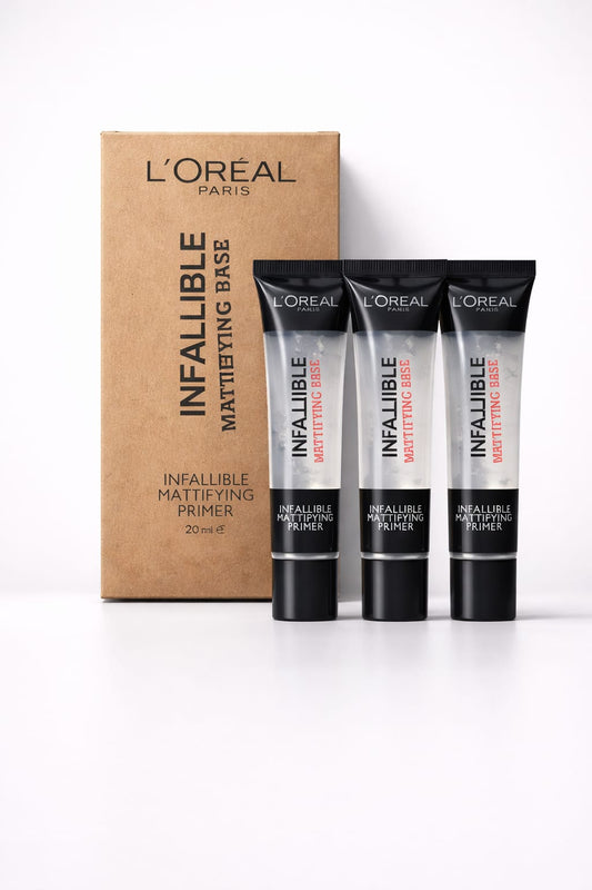 L’Oréal Paris Infallible Mattifying Primer – Oil Control & Pore Minimizing Base (30ml)