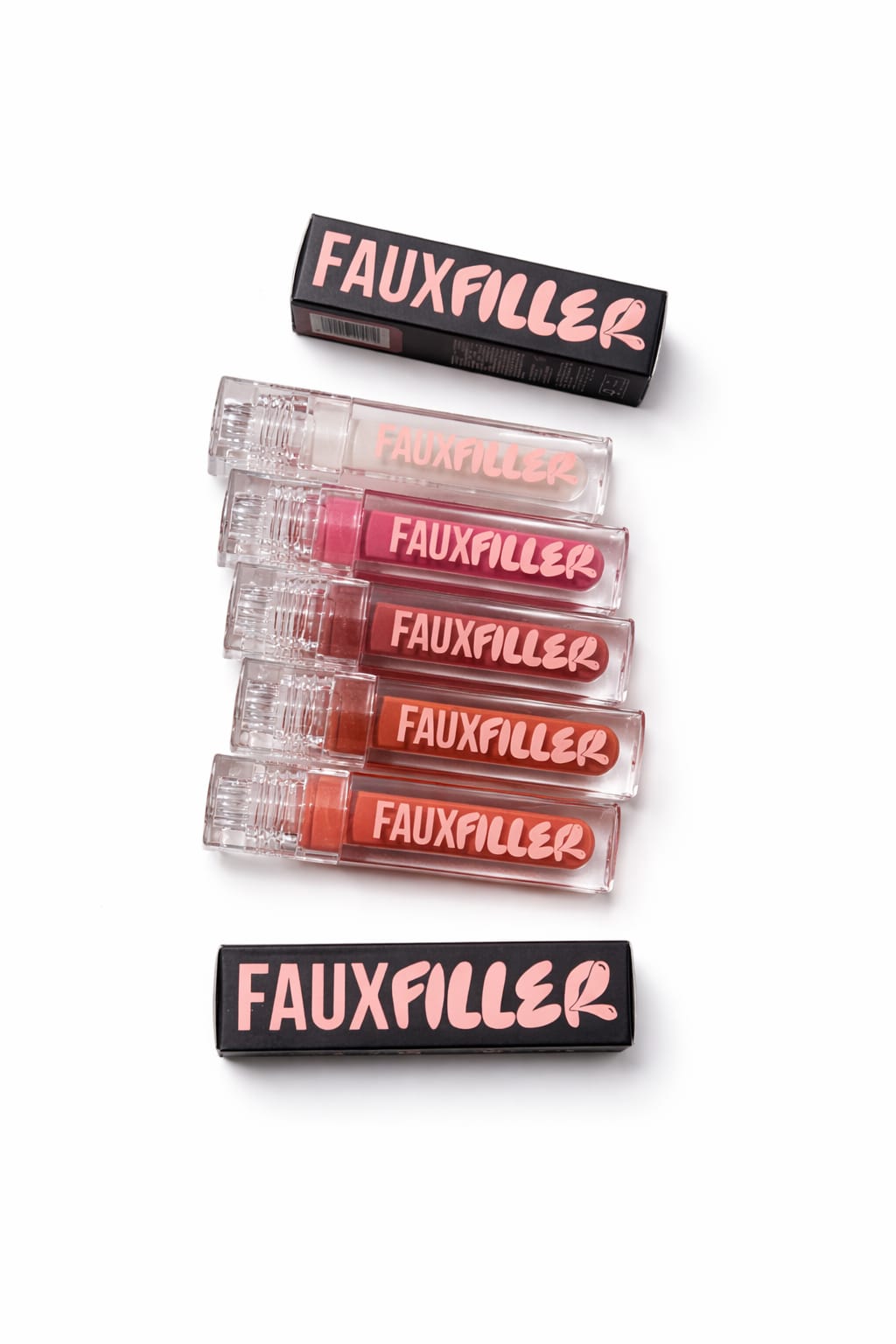 HUDA BEAUTY Faux Filler Lip Gloss – Glassy, Plump & Ultra-Gloss Shine