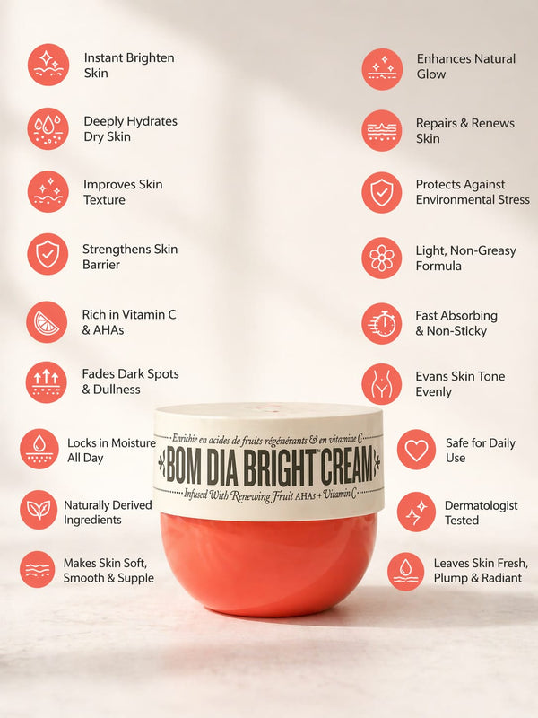 Sol de Janeiro Bom Dia Bright Cream – Smooth, Bright & Glow Like Never Before