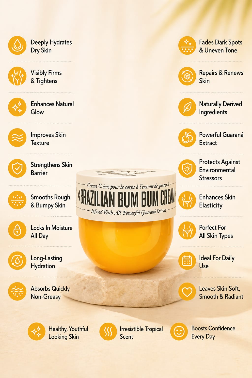 Sol de Janeiro Brazilian Bum Bum Cream – Smooth, Firm & Glow Like Never Before