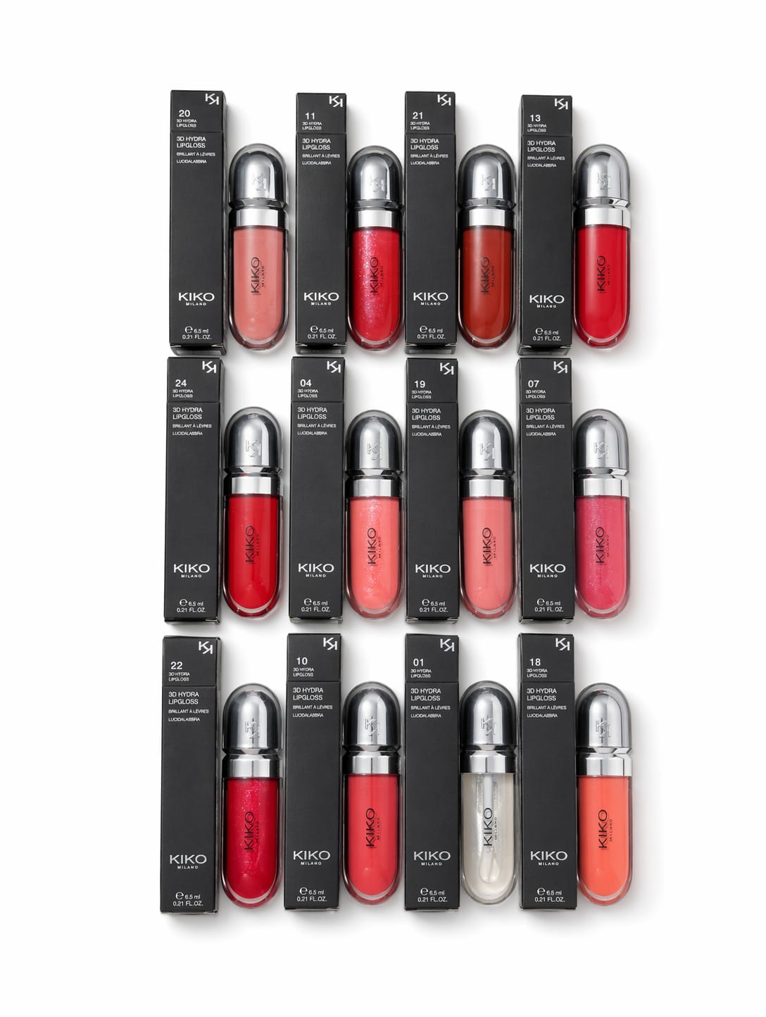 KIKO Milano 3D Hydra Lipgloss – Ultra Shine, Plumping & Deep Hydration Gloss (6.5ml)