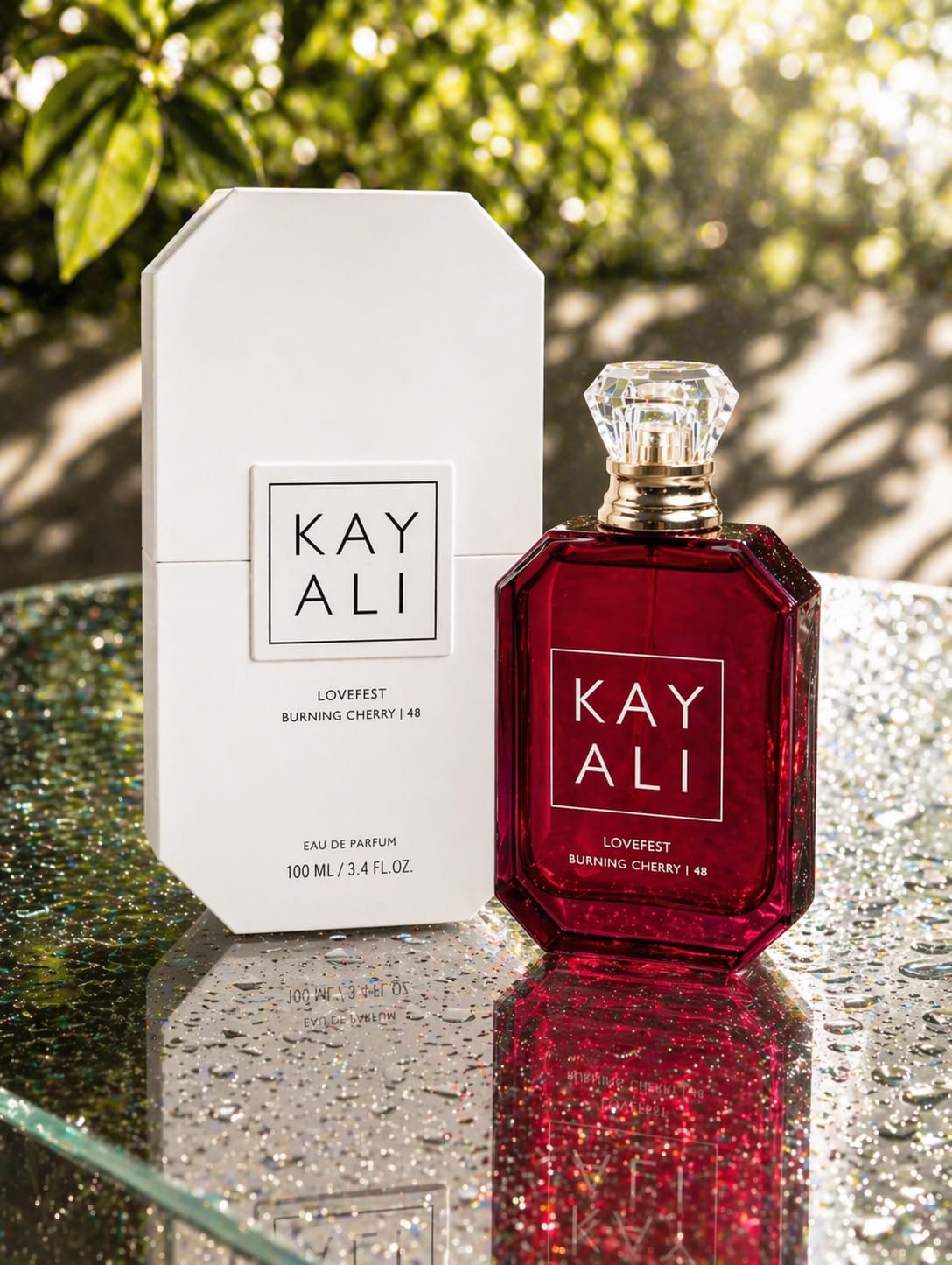 KAYALI Lovefest Burning Cherry | 48 Eau De Parfum – Long-Lasting Luxury Cherry Fragrance (100ml)