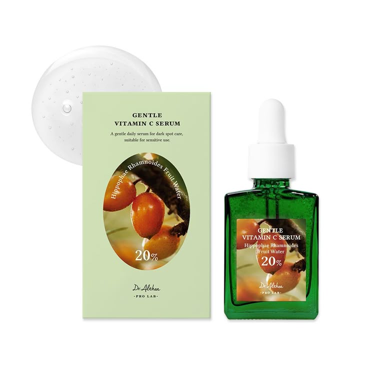 Dr. Althea Gentle Vitamin C Serum 30ml – Brightening Glow Booster | Dark Spot Care, Hydrating Antioxidant Serum for Smooth, Even-Tone Skin