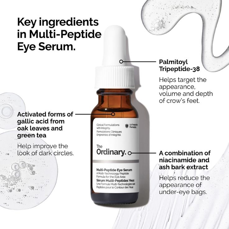 The Ordinary Multi-Peptide Eye Serum 15ml | Targets Dark Circles, Puffiness & Fine Lines | Lightweight Anti-Aging Eye Care