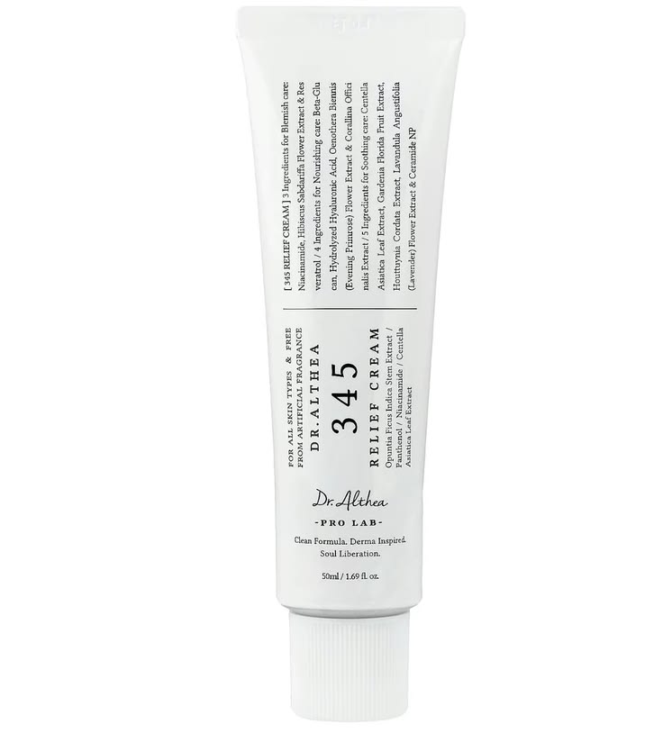 Dr. Althea 345 Relief Cream Calms, Repairs & Hydrates Your Skin