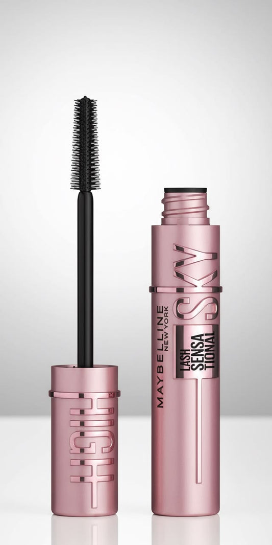 Maybelline Lash Sensational Sky High Washable Mascara 7.2ml – Extreme Length, Limitless Volume & Sky-High Lashes