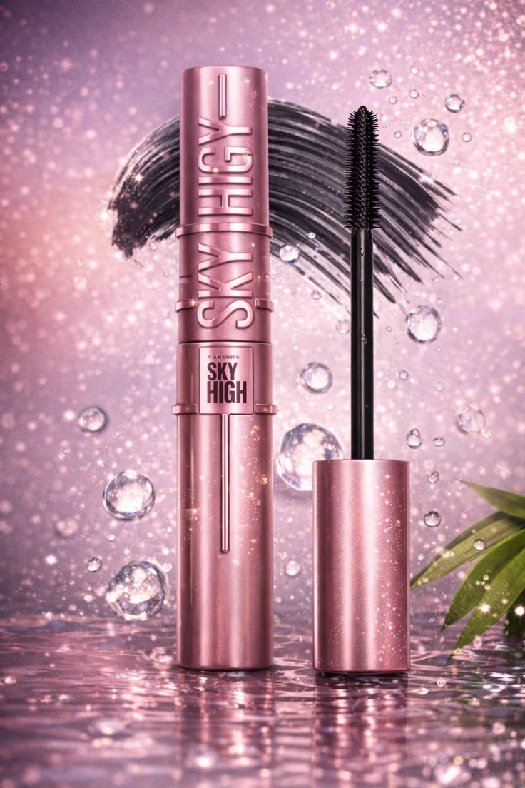 Maybelline Lash Sensational Sky High Washable Mascara 7.2ml – Extreme Length, Limitless Volume & Sky-High Lashes