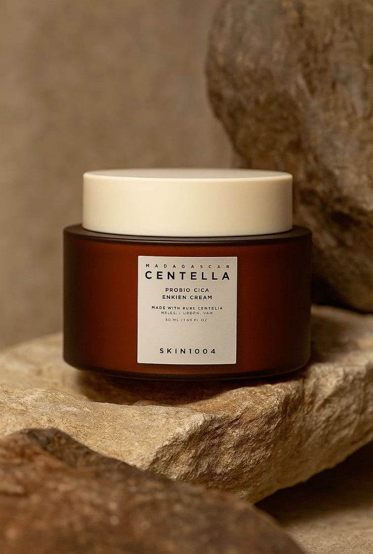 Skin1004 Madagascar Centella Probio-Cica Enrich Cream 50ml | Deep Barrier Repair Moisturizer for Sensitive, Dry & Damaged Skin | Korean Skincare Hydrating Cream