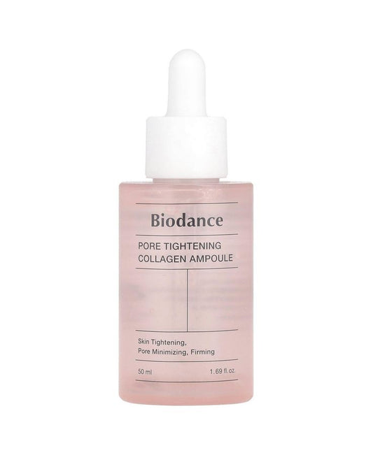 BIODANCE Pore Tightening Collagen Ampoule 30ml | Korea’s Skin-Refining Serum for Visible Pore Reduction, Firm & Smooth Glass Skin Effect