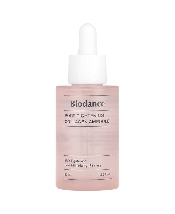 BIODANCE Pore Tightening Collagen Ampoule 30ml | Korea’s Skin-Refining Serum for Visible Pore Reduction, Firm & Smooth Glass Skin Effect