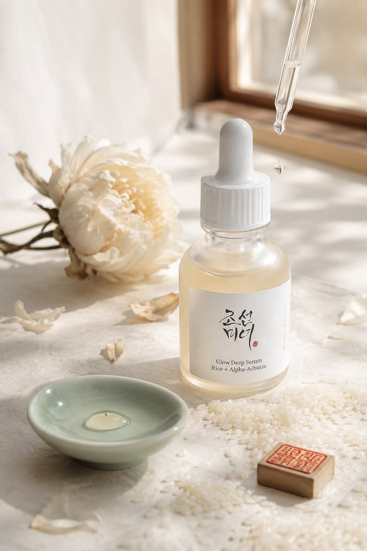 Beauty of Joseon Glow Deep Serum Rice + Arbutin 30ml | Brightening Dark Spots Serum for Glass Skin Glow, Even Tone & Hydrated Radiance