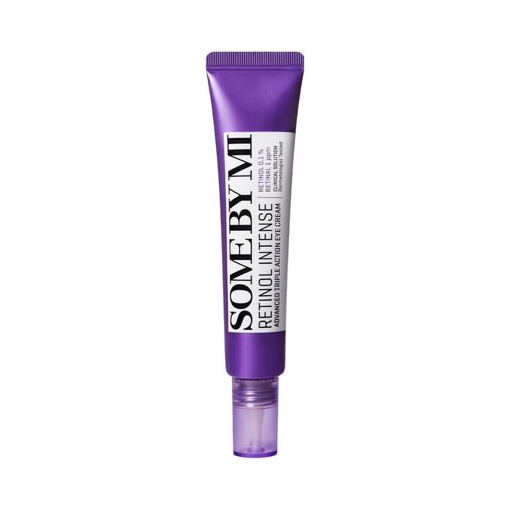 Some By Mi Retinol Intense Advanced Triple Action Eye Cream 30ml | Anti-Aging Dark Circle & Wrinkle Care | Firming, Brightening & Hydrating Eye Treatment for Youthful Eyes