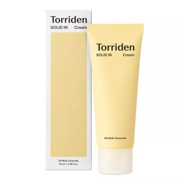 Torriden SOLID IN Ceramide Cream 70ml | Deep Barrier Repair & 72H Hydration Moisturizer