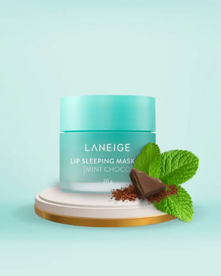 LANEIGE Lip Sleeping Mask Mint Choco 20g – Wake Up to Soft, Smooth & Irresistibly Kissable Lips