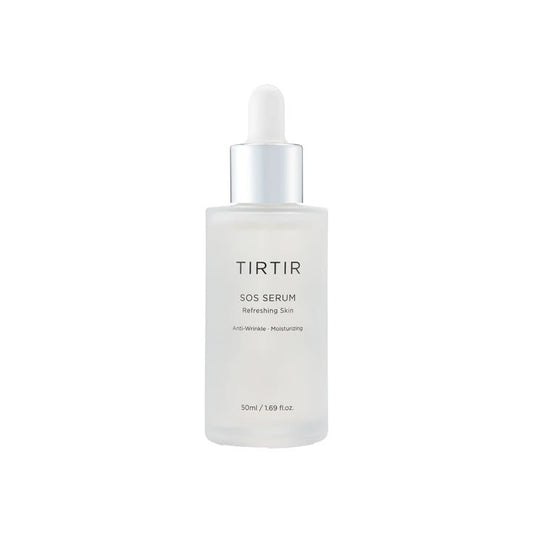 TIRTIR SOS Serum 50ml – Deep Hydration, Skin Barrier Repair & Revitalizing Korean Face Serum | Made in Korea