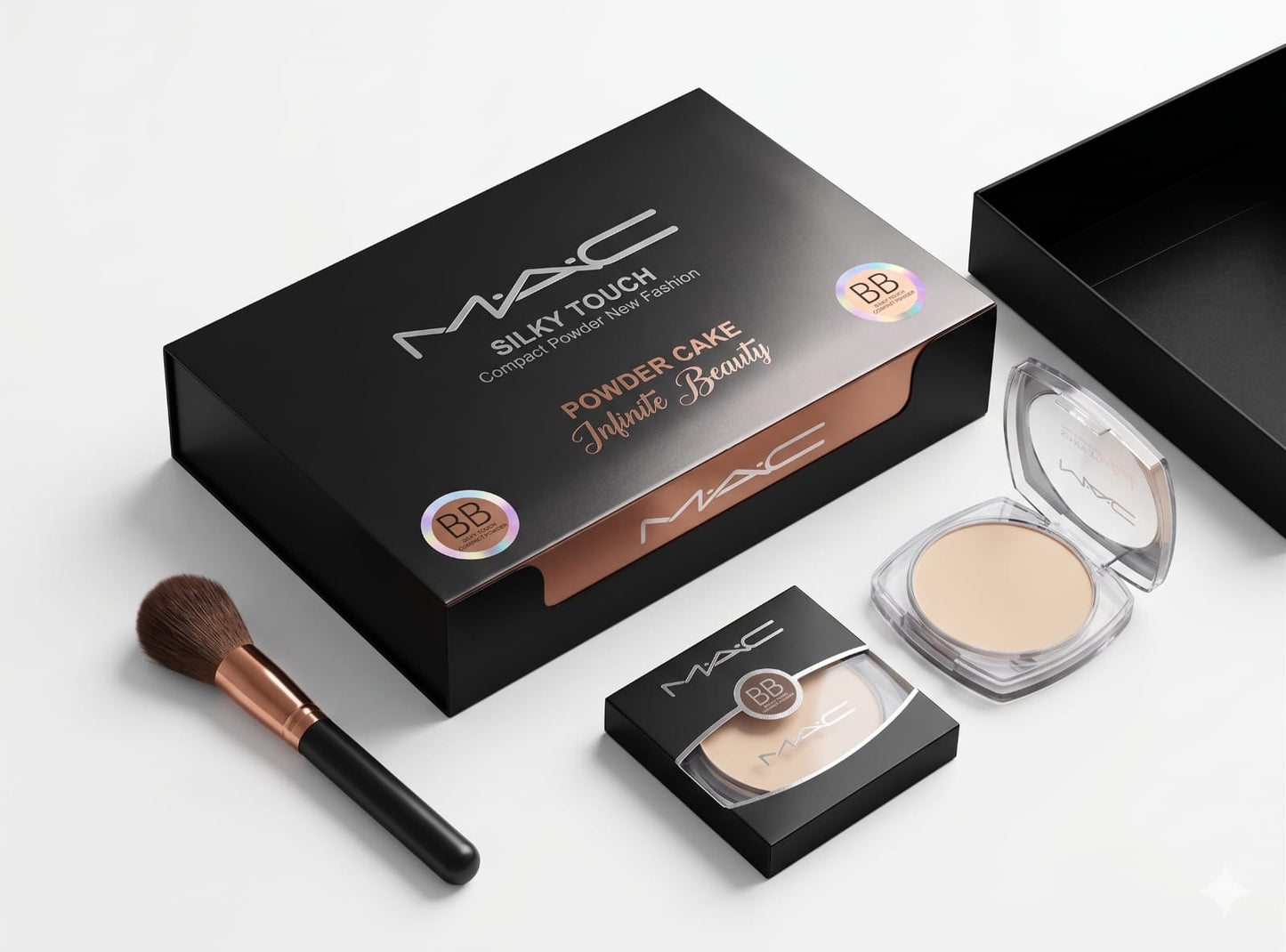 M.A.C Silky Touch BB Powder Cake – Infinite Beauty Long-Lasting Finish