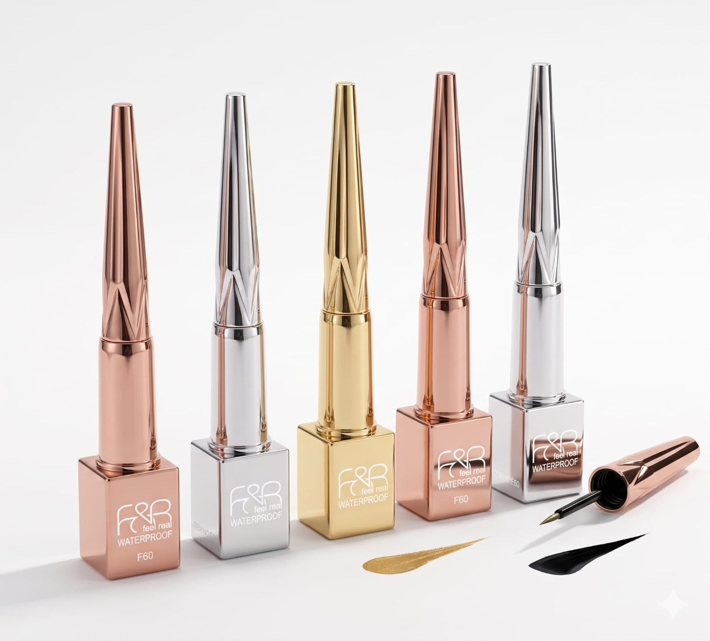 F&R Feel Real Waterproof Liquid Eyeliner