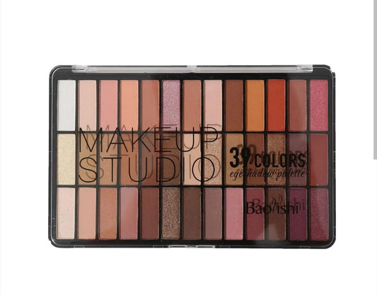 Babispii Makeup Studio 32 Colors Eyeshadow Palette | Highly Pigmented Matte & Shimmer Eye Palette
