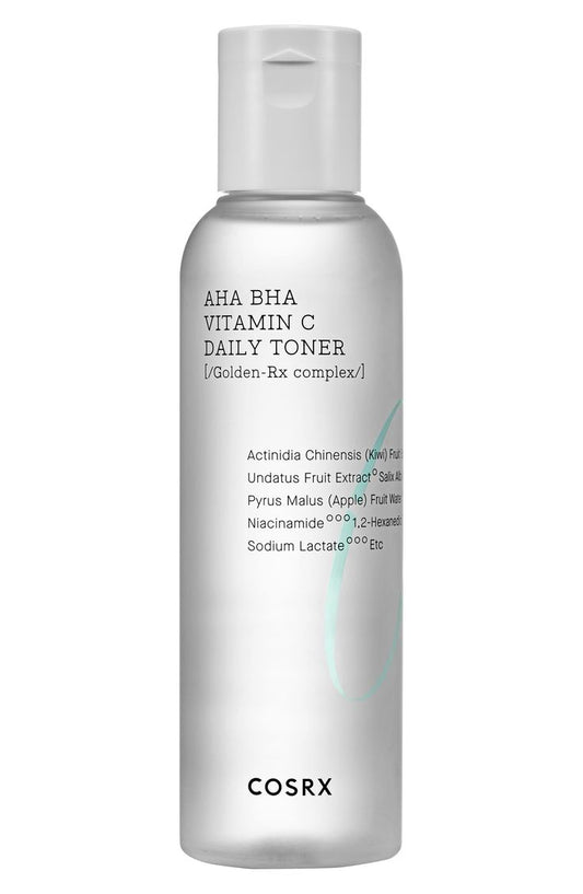 COSRX Refresh AHA BHA Vitamin C Daily Toner 280ml | Gentle Exfoliating & Brightening Toner