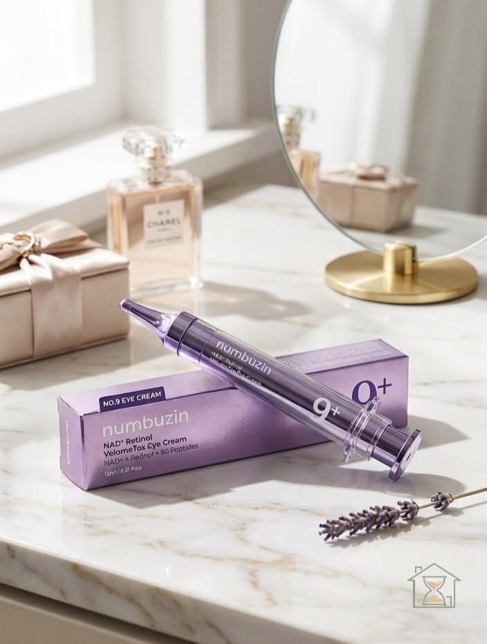 Numbuzin No.9 NAD+ Retinol Volumetox Eye Cream 10ml | Anti-Aging, Firming & Brightening Eye Treatment