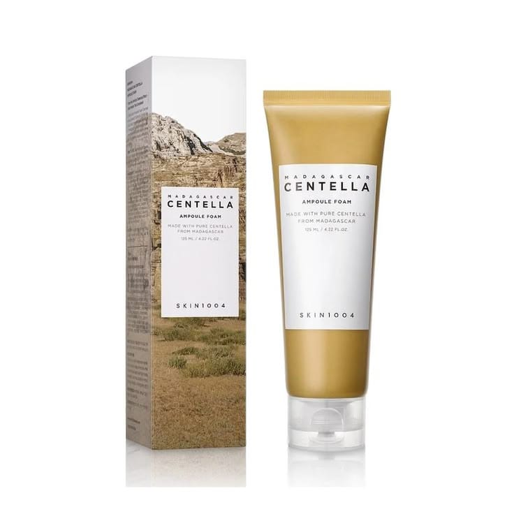 SKIN1004 Madagascar Centella Ampoule Foam 125ml | Gentle pH-Balanced Centella Cleanser for Deep Cleansing & Hydration